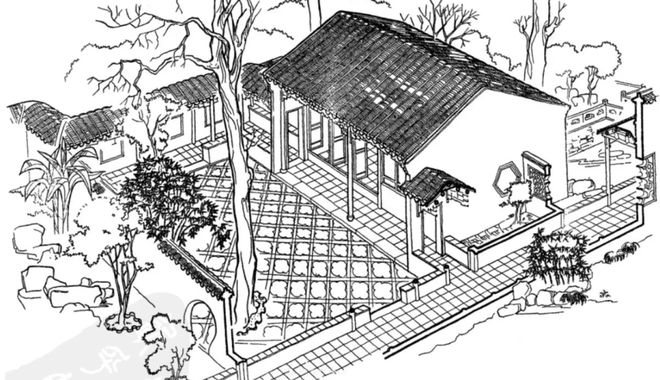 Kaiyun体育网站：路径、视线与屏障：石头凭什么引导中国传统园林空间？(图12)