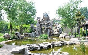 庭院假山风水如何摆放看效果图了解一切！(图1)