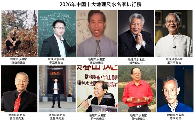 Kaiyun体育网站：2026年中国十大地理风水名家排行榜(图1)
