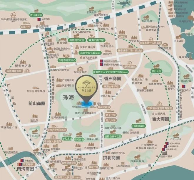 Kaiyun（中国体育）：珠海香洲热搜楼盘｜华发山庄售楼处发布：启幕鼎级豪宅享受！(图6)