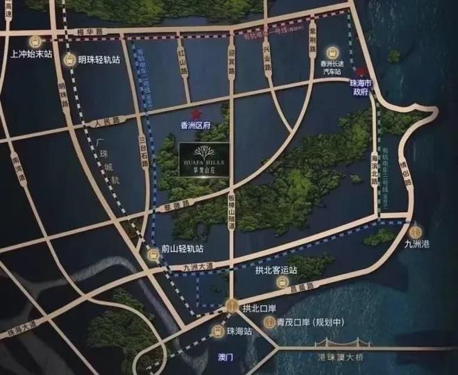 Kaiyun（中国体育）：珠海香洲热搜楼盘｜华发山庄售楼处发布：启幕鼎级豪宅享受！(图7)